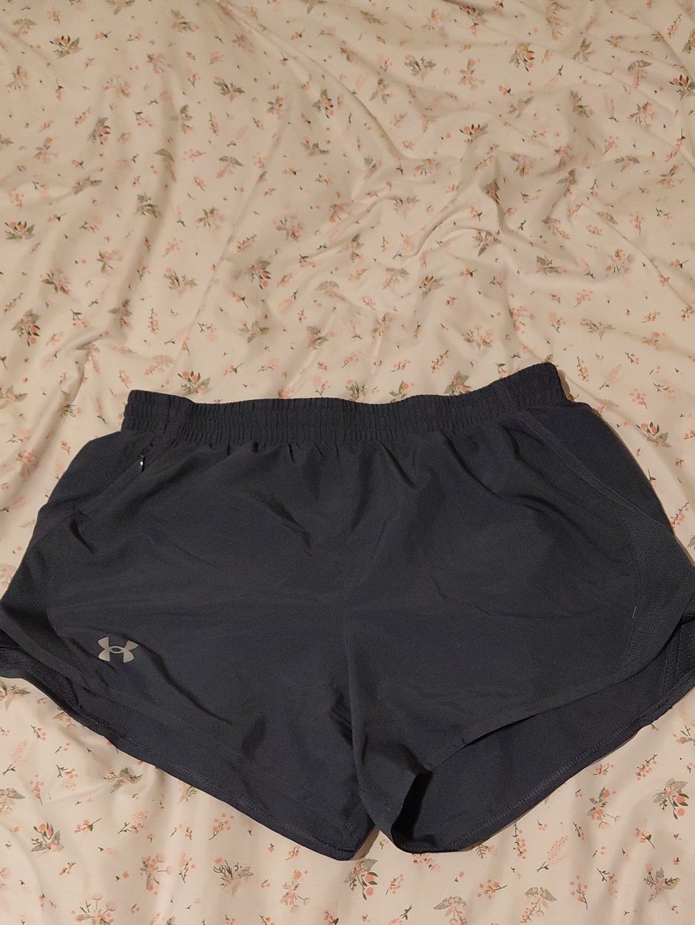 Under Armour Women's Navy Athletic Running Shorts